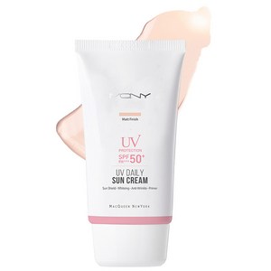 맥퀸뉴욕 UV 데일리매트 피니쉬 선크림, 50g, 1개