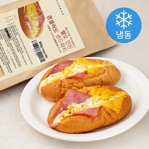 그녀의 빵공장 쌀샌드위치 콘샐러드 (냉동), 150g, 2개입