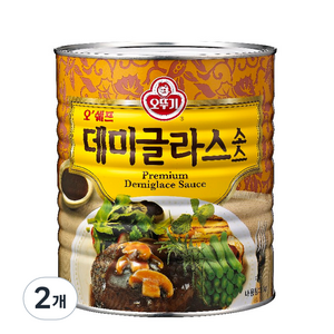 오뚜기 오쉐프 데미글라스, 3kg, 2개