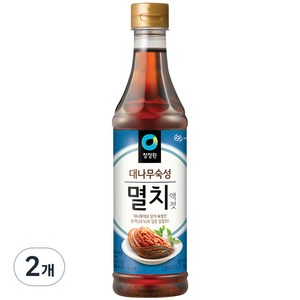 청정원 멸치액젓, 1kg, 2개