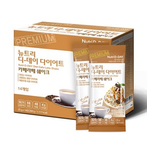 뉴트리디데이 다이어트 카페라떼 쉐이크, 350g, 1개