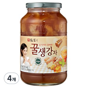 담터 꿀생강차, 1kg, 1개입, 4개