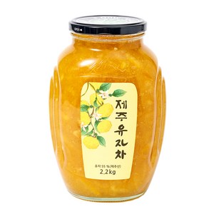 제주 과일청 유자차 2.2kg, 1개입, 1개