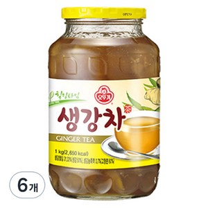 오뚜기 생강차, 1kg, 1개입, 6개