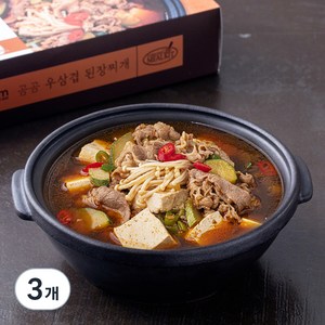 곰곰 우삼겹 된장찌개, 595g, 3개