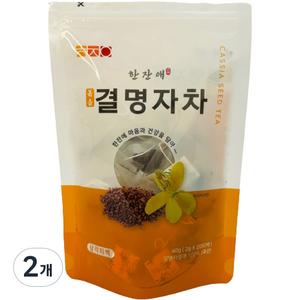 한잔애 볶음 결명자차, 2g, 2개, 20개입