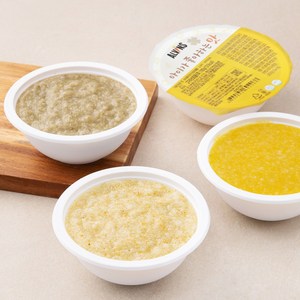 엘빈즈 클래식 냉장 이유식 중기1(만 6~7개월) A세트, (고구마닭가슴살사과죽 + 고구마브로콜리죽 + 한우배사과죽 + 밤배죽) x 180g, 1세트