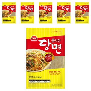 해표 쫄깃한 당면, 500g, 6개
