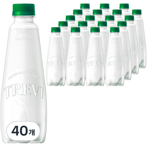 트레비 ECO 탄산수 플레인 무라벨, 350ml, 40개