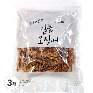 더먹다 일품 오징어, 300g, 3개