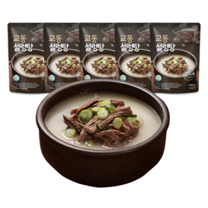 교동식품 설렁탕, 500g, 5개