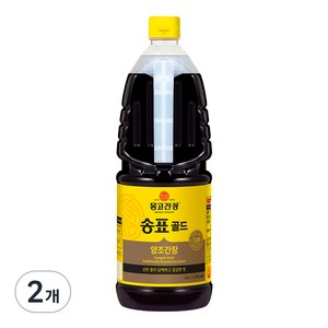 몽고간장 송표골드, 1.8L, 2개