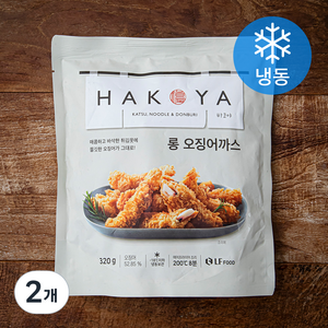 하코야 롱 오징어카츠 (냉동), 320g, 2개