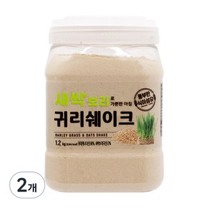 새싹보리로 가뿐한 아침 귀리쉐이크, 2개, 1.2kg