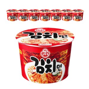 오뚜기 김치면 105g, 8개