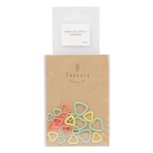 킨키아미바리 Seeknit 스티치 마커 대 5p + 중 10p + 소 5p 세트 02881, 혼합색상, 1세트