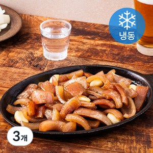 에브리쿡 소금양념 돼지 껍데기 (냉동), 300g, 3개