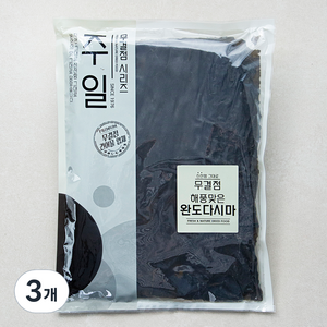 주일 무결점 해풍맞은 완도다시마, 250g, 3개