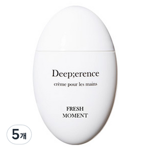 퍼퓸 핸드크림 프레쉬 모먼트 비터 시트러스 향, 50ml, 5개