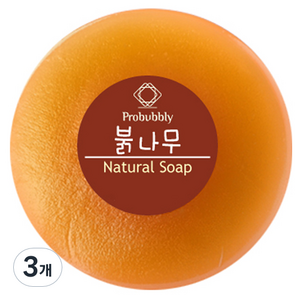 프로버블리 붉나무 중성비누, 110g, 3개