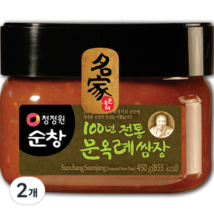 청정원 순창 문옥례 쌈장, 450g, 2개