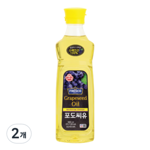 오뚜기 프레스코 포도씨유, 900ml, 2개