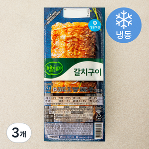 비비고 갈치구이 (냉동), 3개, 70g