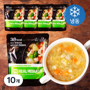 한끼통살 리얼 백마녀스프 (냉동), 300g, 10개