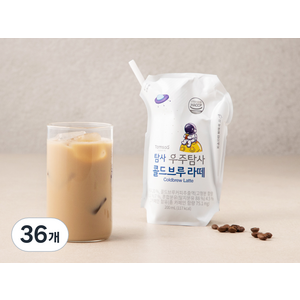 탐사 우주탐사 콜드브루라떼, 200ml, 1개입, 36개