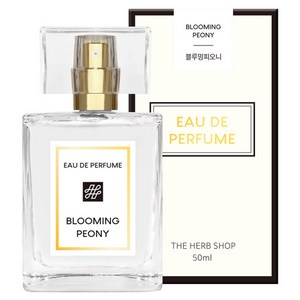 더허브샵 블루밍 피오니 오 드 퍼퓸, 1개, 50ml