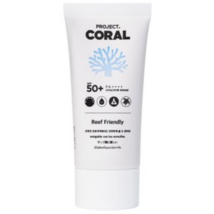 프로젝트코랄 어드밴스드 무기자차 선크림 SPF50+ PA++++, 50ml, 1개