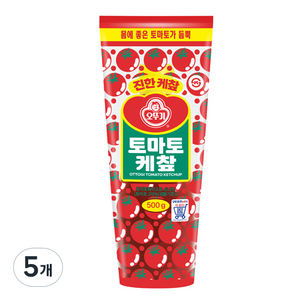 오뚜기 토마토 케챂, 500g, 5개