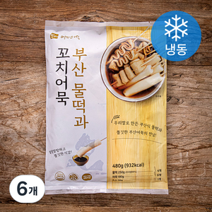 영자어묵 부산 물떡과 꼬치어묵 (냉동), 480g, 6개