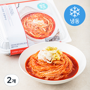 바른식 인덕원식 비빔국수 2인분 (냉동), 960g, 2개