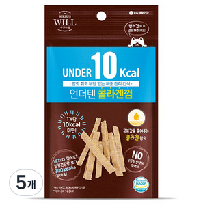 시리우스 윌 언더텐 강아지껌, 콜라겐, 20g, 5개