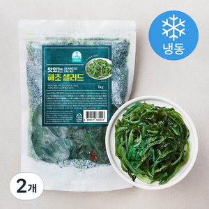 주일상사 맛있는 해초샐러드 (냉동), 1kg, 2개