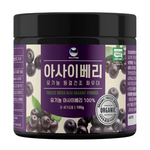 해나식품 유기농 동결건조 아사이베리 분말, 100g, 1개