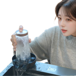 베아티투도 자동 고압 컵 세척, 블랙, 1개