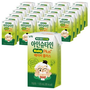 아인슈타인 베이비 플러스 우유, 120ml, 24개