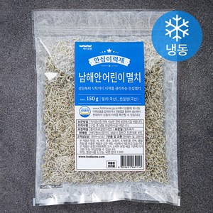 바다원 안심이력제 볶음용 남해안 어린이멸치 (냉동), 150g, 1개