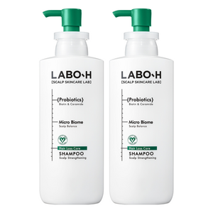 [비건라이프] 라보에이치 약산성 두피강화 비건 기능성샴푸, 400ml, 2개