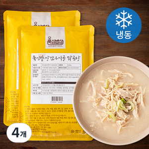 뚝심밥상 한우사골 닭곰탕 (냉동), 600g, 4개