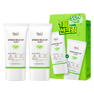 닥터지 그린 마일드 업 선 플러스 SPF50+ PA++++, 35ml, 2개