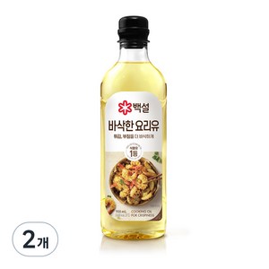 백설 바삭한 요리유, 900ml, 2개