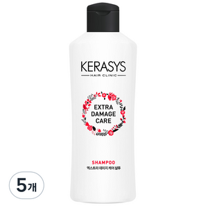 케라시스 엑스트라 데미지 케어 샴푸, 180ml, 5개