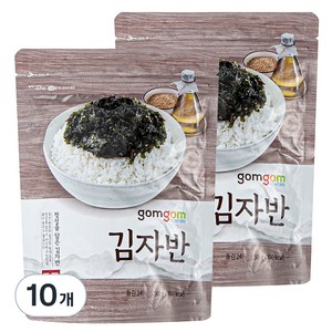 곰곰 김자반, 50g, 10개