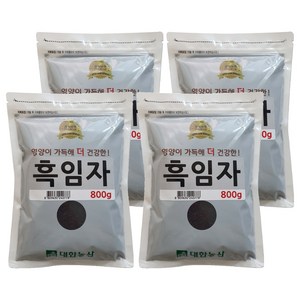 대한농산 흑임자, 800g, 4개