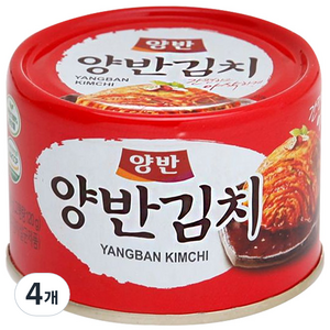 동원에프엔비 양반김치 캔, 160g, 4개