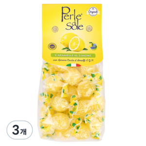 페를레디솔레 포지타노 레몬 캔디, 200g, 3개