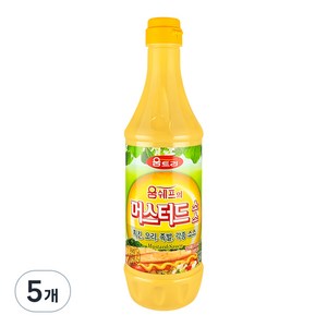 움트리 머스터드소스, 925g, 5개